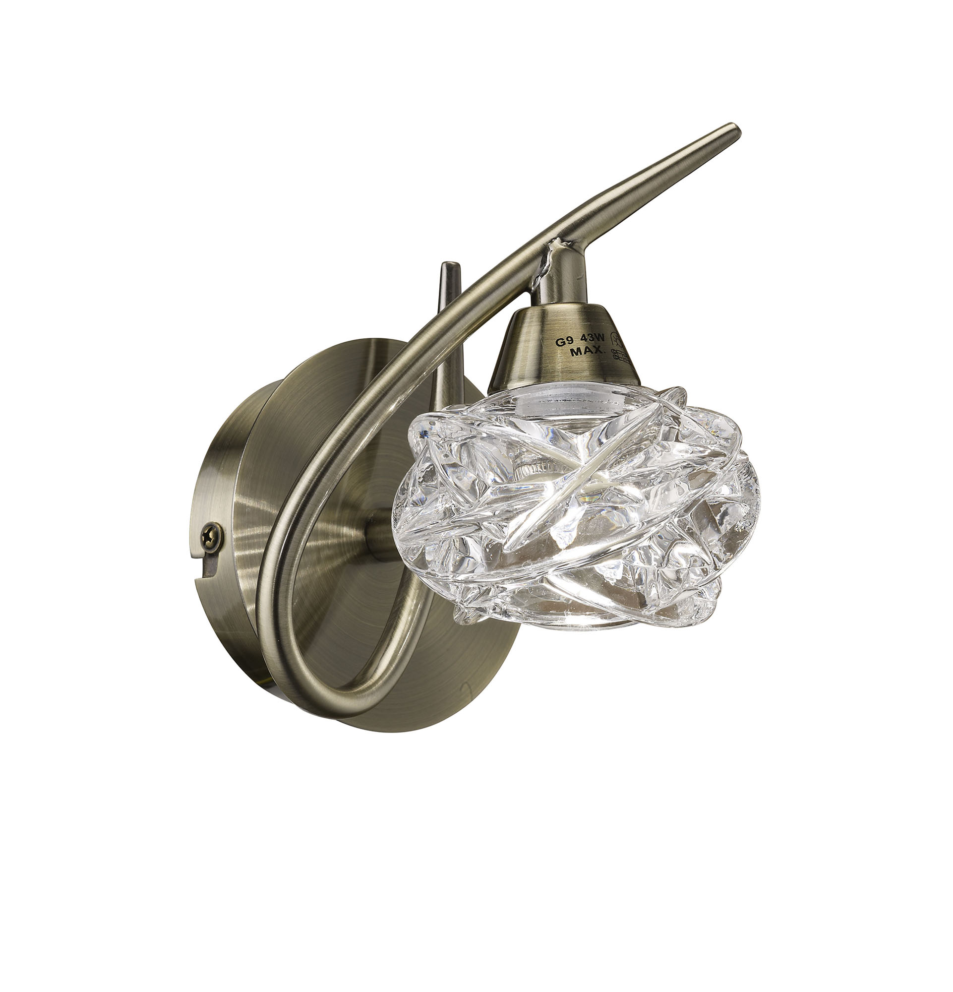 Maremagnum AB Wall Lights Mantra Armed Wall Lights